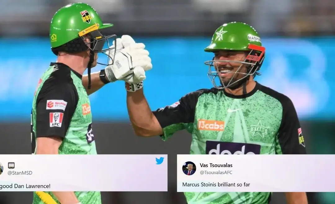 Twitter reactions: Marcus Stoinis, Dan Lawrence shine as Melbourne Stars beat Brisbane Heat to register first win in BBL|14