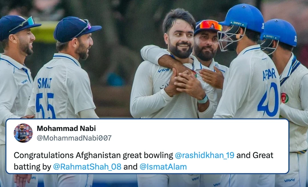 Rashid Khan spins Afghanistan to Test series victory in Bulawayo