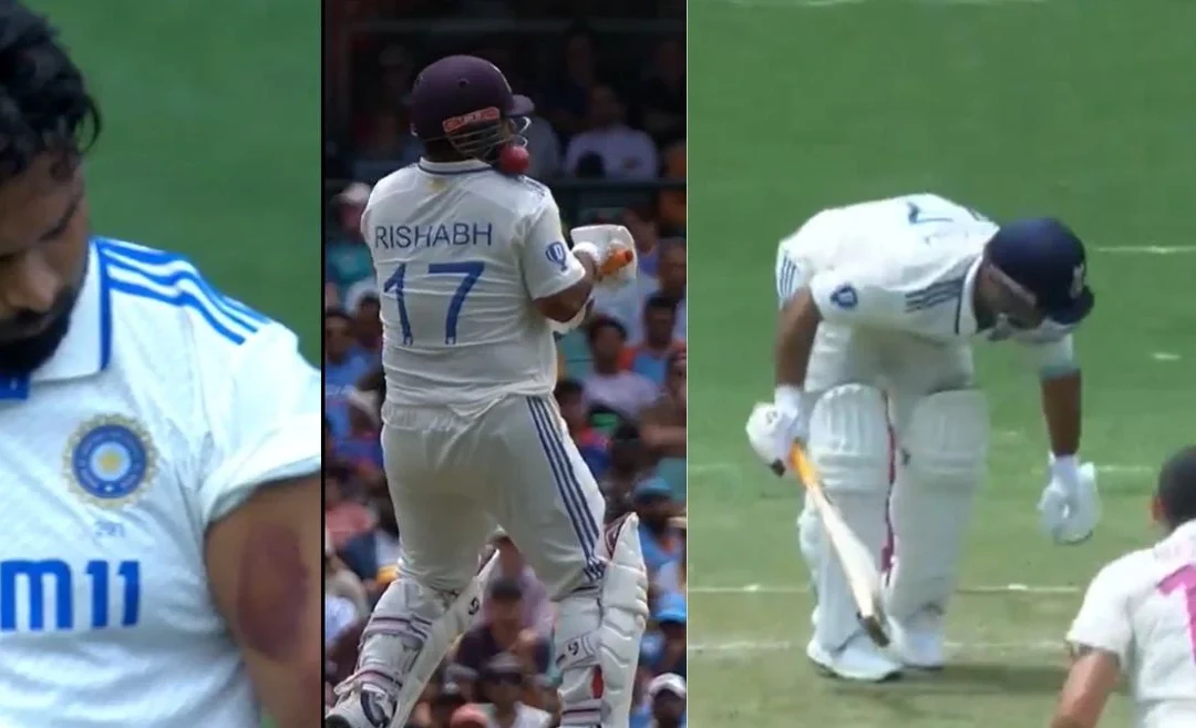 AUS vs IND [WATCH]: Rishabh Pant sustains multiple body blows after being targeted by Australian bowlers on the Day 1 of the SCG Test