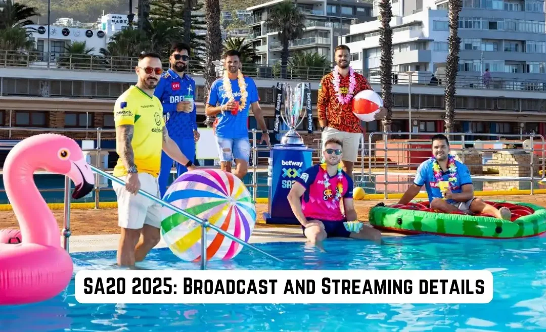 SA20 2025: TV channels, live streaming details – When and where to watch in India, Australia, USA, UK & other countries