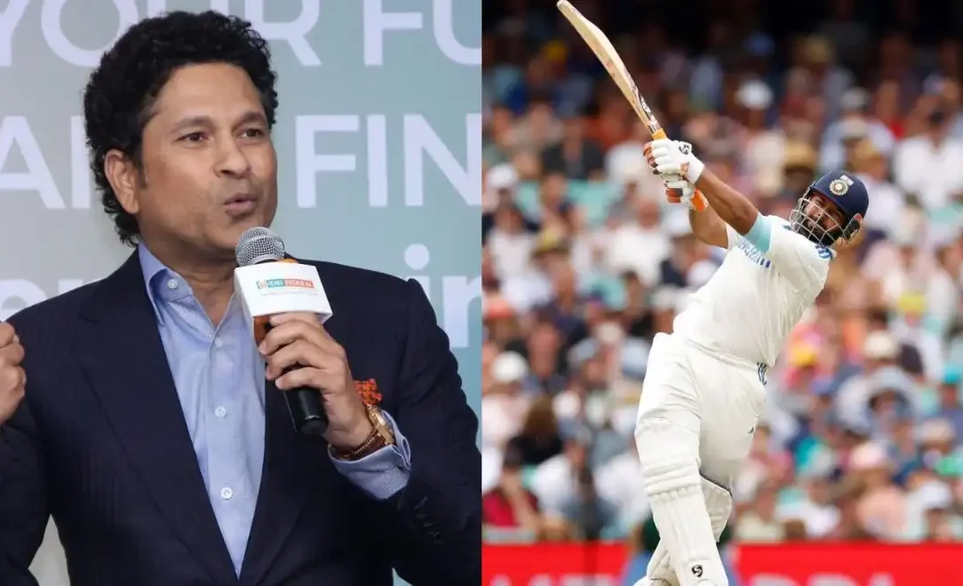 AUS vs IND: Rishabh Pant’s explosive batting in the Sydney Test earns praise from Sachin Tendulkar