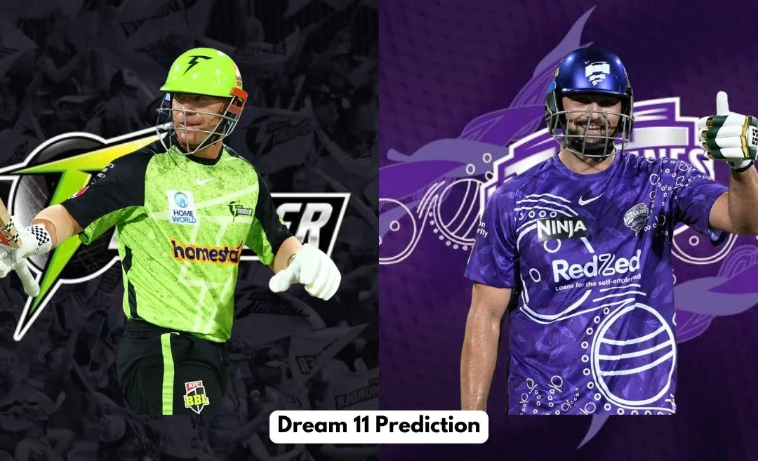 THU vs HUR, BBL|14: Match Prediction, Dream11 Team, Fantasy Cricket Tips & Pitch Report | Sydney Thunder vs Hobart Hurricanes