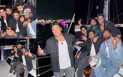 टेस्ट सीरीज की टेंशन को छोड़, Team India के युवा खिलाड़ियों ने की नए साल पर जमकर पार्टी