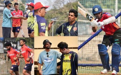 नए खिलाड़ियों के साथ नए मिशन की तैयारियां हुई शुरू, मैदान में Punjab Kings के खिलाड़ियों ने बहाया पसीना