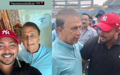 मुश्किल दौर के बीच Prithvi Shaw नजर आए खुश, Sunil Gavaskar थे इस खुशी का कारण