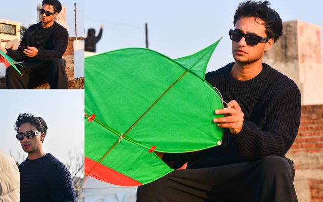 Cool Dude बनकर पतंगबाजी करने पहुंचे Abhishek Sharma, तो उनकी तस्वीरों ने किया Female Fans के दिलों को घायल