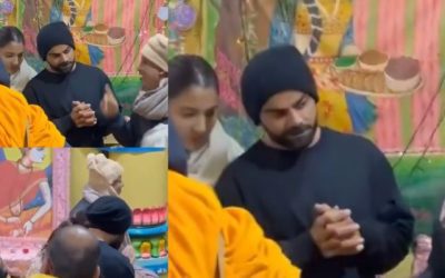 वृंदावन से Virat Kohli का एक और नया वीडियो आया सामने, वाइफ अनुष्का संग पहुंचे थे खास जगह