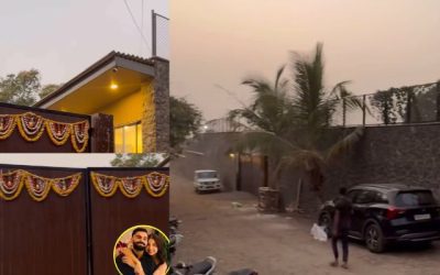 Virat-अनुष्का के नए Farm House का वीडियो आया सामने, देखने को मिला बाहर का नजारा