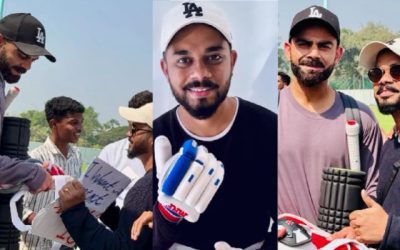 Virat Kohli ने फैन का दिन बनाया बहुत खास, अभ्यास के बाद दे गए एक चीज झक्कास