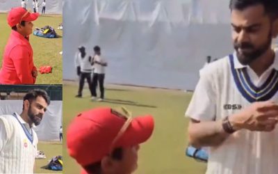 Virat Kohli ने दोस्त के बेटे को दिया ज्ञान, बताया टीम इंडिया में आने के लिए करना होगा क्या काम