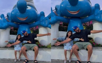 इन दिनों काफी ज्यादा खुश हैं कप्तान Rohit Sharma, बेटी संग शेयर की क्यूट तस्वीर