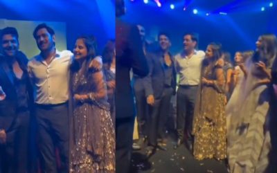 उफ्फ! साक्षी भाभी के संग MS Dhoni रोमांटिक गाना गाते हुए स्पॉट हुए एक इवेंट में