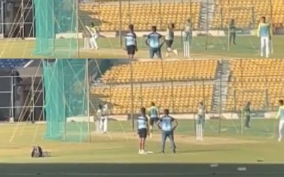 अपने बल्लेबाजी प्रदर्शन से निराश थे KL Rahul, मैच खत्म होते ही करने लगे नेट्स में अभ्यास