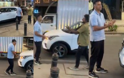 बीच सड़क पर गुस्से से लाल-पीले हुए Rahul Dravid, वीडियो देख फैन्स हो गए हैरान