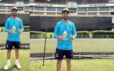 रणजी ट्रॉफी के बीच भी KKR फैन्स को खुश करने में लगे हैं Ajinkya Rahane, आप खुद देख लो नजारा