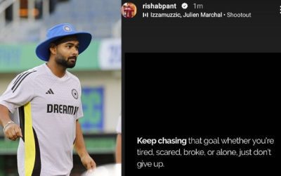 पहले ये इंस्टा स्टोरी लगाकर डिलीट करना और फिर Rishabh Pant का मैच ना खेलना, कुछ तो गड़बड़ है!