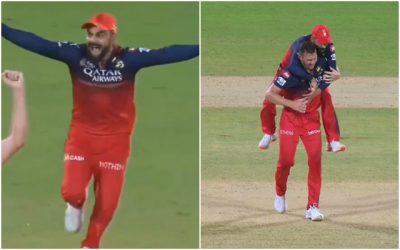 CSK vs RCB: गायकवाड़ के विकेट के बाद विराट कोहली ने ‘Animated’ अंदाज में मनाया जश्न, VIDEO हुआ वायरल