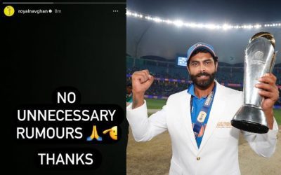 वनडे क्रिकेट से संन्यास नहीं ले रहे हैं रवींद्र जडेजा, इंस्टा स्टोरी के जरिए किया ऐलान