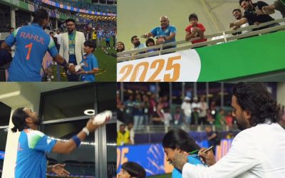 चैंपियंस ट्रॉफी जीतने के बाद केएल राहुल ने छोटू फैन्स को दिए थे गिफ्ट, अब आया वीडियो सामने