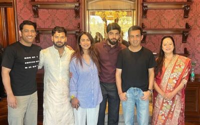 एक फ्रेम में धोनी के साथ नजर आए गौतम गंभीर, लेकिन दोनों के बीच फिर भी थी दूरियां