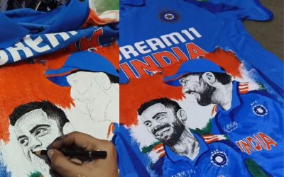 ये वीडियो देख Ro-Ko के फैन्स का दिन बन जाएगा, क्या शानदार कलाकारी की है इस लड़की ने