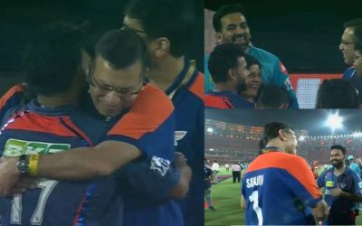 Lsg टीम के मालिक संजीव गोयनका के बदले तेवर, इस बार ज्ञान देने की जगह लगाया पंत को गले