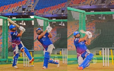 रोहित शर्मा का ये गजब नेट सेशन देखकर, गुजरात टीम के होश उड़ जाएंगे