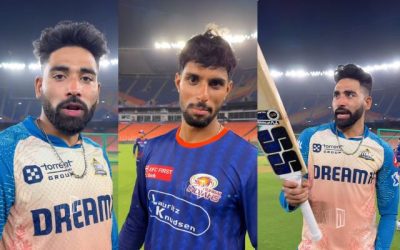 जूनियर खिलाड़ी को परेशान करते दिखे “Dsp” सिराज, आप खुद देख लो ये नजारा