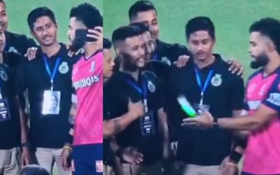 मैच के बाद रियान पराग ने की घटिया हरकत, ये खिलाड़ी फैन्स को दिखाते नजर आए ऐसा एटीट्यूड