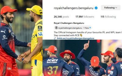 फैन्स का दिल जीतने वाली Rcb से आई बड़ी खबर, मैदान के बाद इंस्टा पर भी इस टीम ने Csk को पछाड़ा