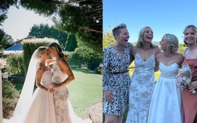 Australian all-rounder Ashleigh Gardner marries her longtime partner Monica Wright; pics go viral
