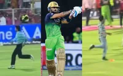 मैच के बाद विराट से मिलने के लिए मैदान में घुस गए थे दो फैन, लेकिन दोनों का सपना रह गया अधूरा