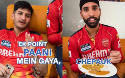 इधर बारिश के कारण मैच रद्द हुआ, उधर पंजाब किंग्स के खिलाड़ियों ने बना दिया गजब का Meme