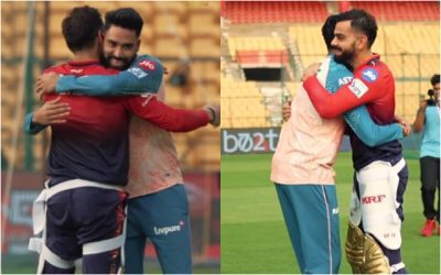 RCB vs GT मैच से पहले हुआ विराट-सिराज का मिलन, VIDEO देखकर आप जरूर हो जाएंगे इमोशनल