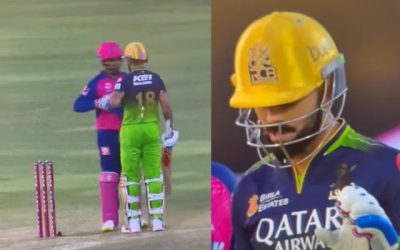 Live मैच के दौरान संजू ने चैक की कोहली के दिल की धड़कन, टेंशन में आए फैंस, देखें वायरल वीडियो