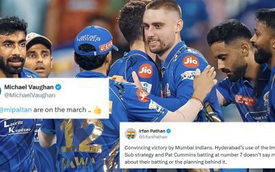 Fans react as Mumbai Indians clinch a hard-fought win over Sunrisers Hyderabad in IPL 2025