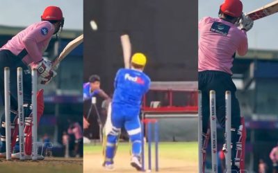 नेट्स में धोनी की कॉपी करते दिखे आशुतोष शर्मा, फैन्स ने दिए गजब के रिएक्शन