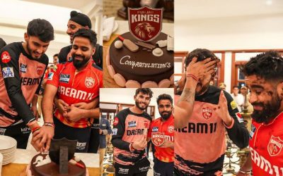जीत के बाद पंजाब किंग्स के खिलाड़ियों का जश्न देखने लायक था, सभी की खुशी अलग लेवल पर थी