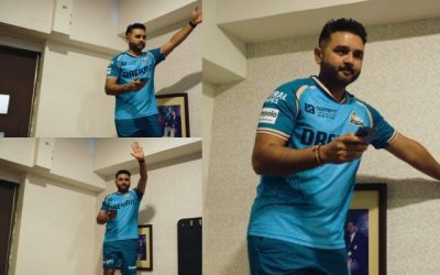 कोच पार्थिव पटेल को क्या हो गया था, Gt टीम के ड्रेसिंग रूम का ये वीडियो हो रहा है काफी वायरल