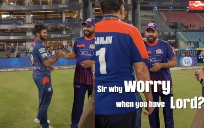 Mi की हार के बाद भी मौज काटते नजर आए रोहित शर्मा, अपने खास से मिलकर हुए काफी खुश