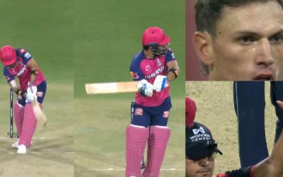 22 गज पर धोनी वाला शॉट लगाकर रियान पराग ने बटोरी सुर्खियां, गेंदबाज के भी उड़ गए थे होश