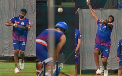 जसप्रीत बुमराह ने दिखाई नेट्स में अपनी रफ्तार, Rcb टीम को पहले ही नजर आने लगी है अपनी हार