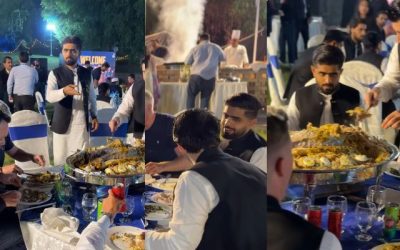 फिटनेस गई तेल लेने, बिरयानी को देख खुद पर काबू नहीं रख पाए Babar Azam