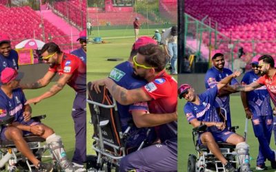 राहुल द्रविड़ से मिलने के बाद खुशी से उछल पड़े विराट कोहली, बार-बार देखेंगे आप इस वीडियो को