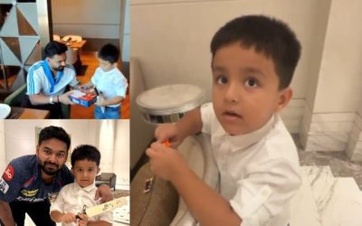 इस छोटू फैन का ऋषभ पंत ने दिन बनाया खास, फैन को भी आया खिलाड़ी का ये जेस्चर रास