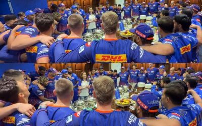 आपने मुंबई इंडियंस के ड्रेसिंग रूम का वीडियो देखा क्या, खास तरीके से मनाया था जीत का जश्न