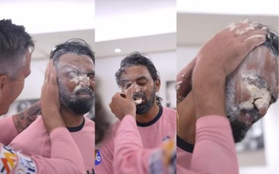 सब ने केएल राहुल के लिए बना रखा था अलग प्लान, केक काटते ही कर दिया काम तमाम