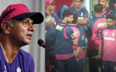 कप्तान संजू के साथ मनमुटाव को लेकर द्रविड़ से हुआ जब सवाल, तो कोच साहब के छूट गए पसीने