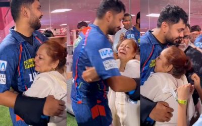 आखिरी गेंद पर आवेश खान के हाथ में लगी थी चोट, जिसे देख फूट-फूटकर रोने लगे गेंदबाज के माता-पिता