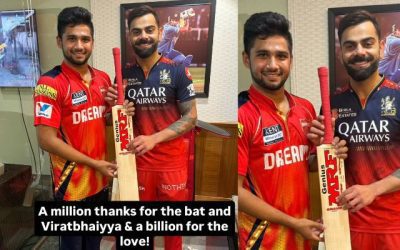 अचानक लगी मुशीर खान की लॉटरी, विराट ने युवा खिलाड़ी को गिफ्ट किया अपना बल्ला